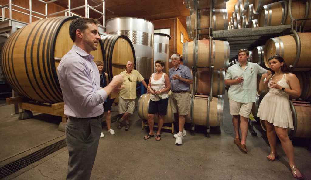 Wine tour at Grgich Estates