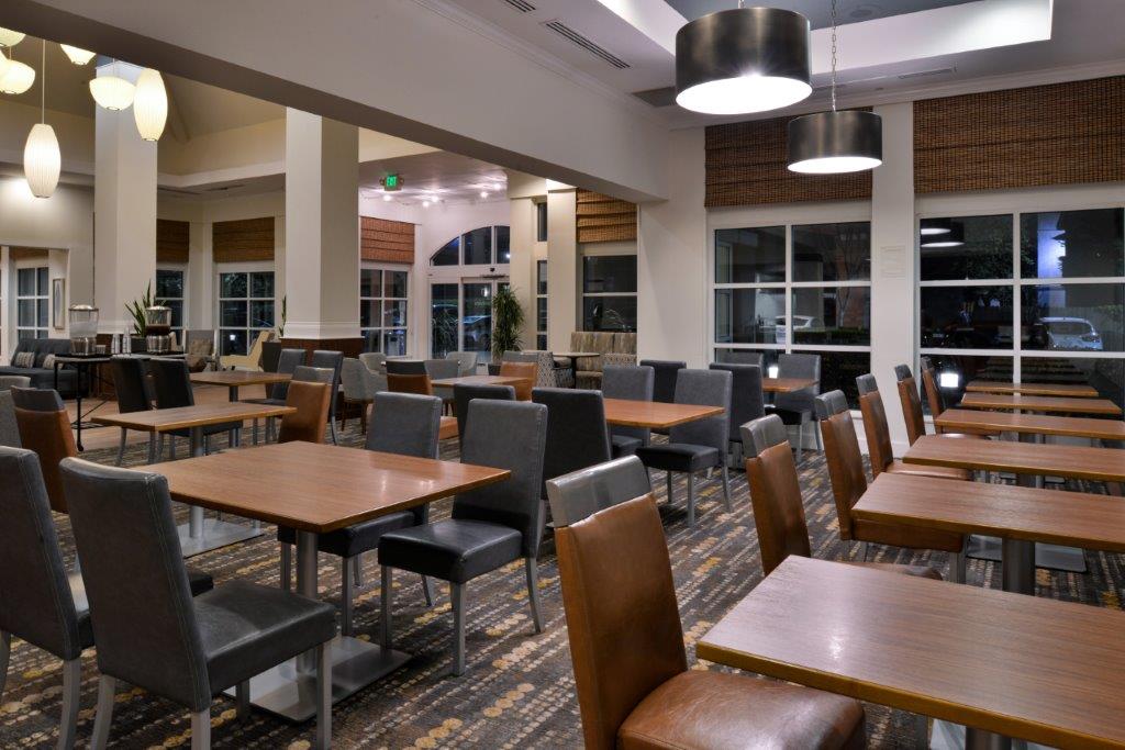 Hilton Garden Inn breakfast area