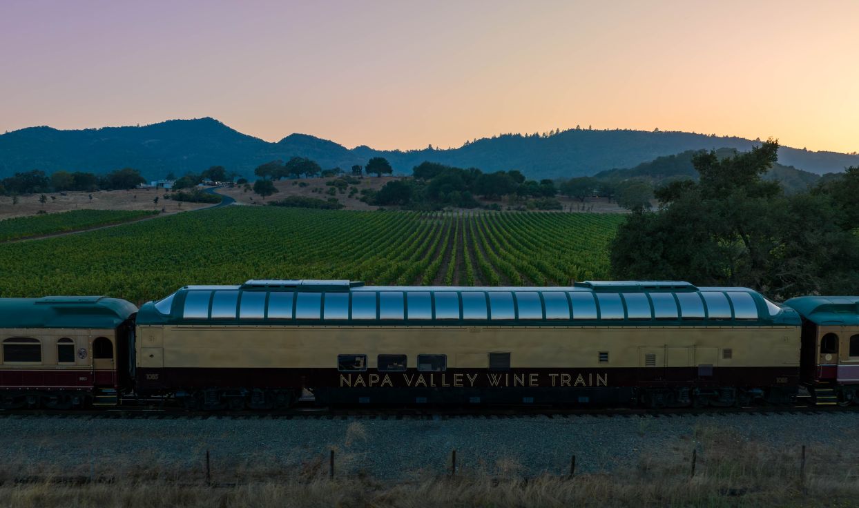 Wine Train at sunrise