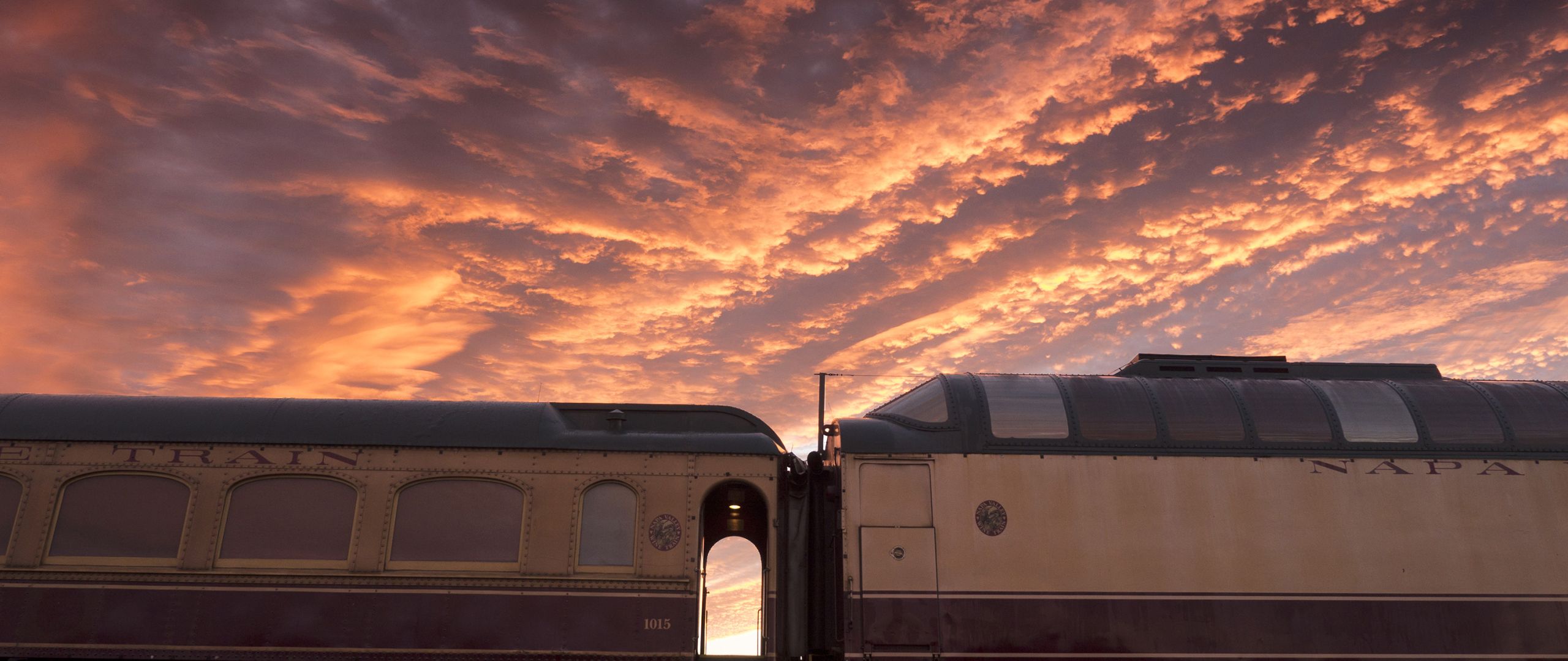 Wine Train at sunrise