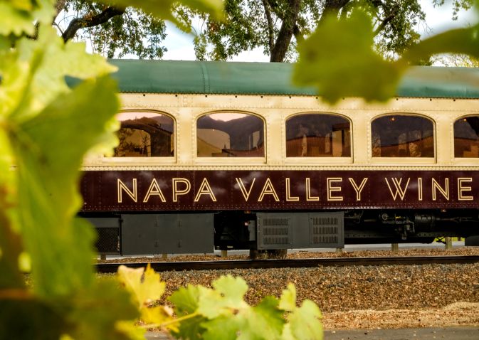 Wine Train locomotive
