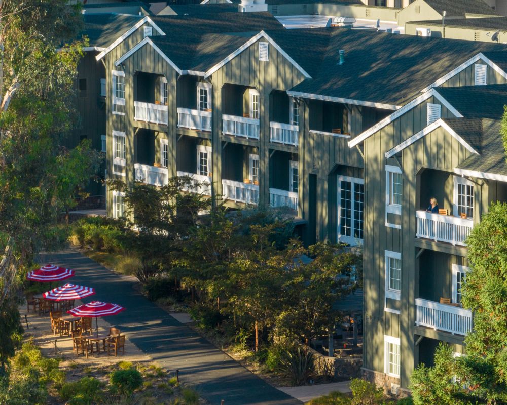 RiverFront estate exterior with a patio area